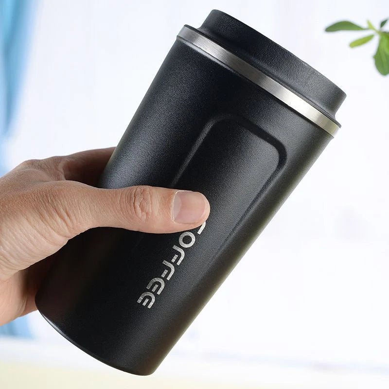 Smart LED Temperature Tumbler 500ml – Stainless Steel Travel Mug with Touch Display & Leak-Proof Lid