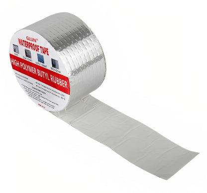 Waterproof Butyl Rubber Tape 2 Inch x 5M – High Polymer Adhesive Sealing Tape for Pipe Leakage, Cracks & Roof Repair