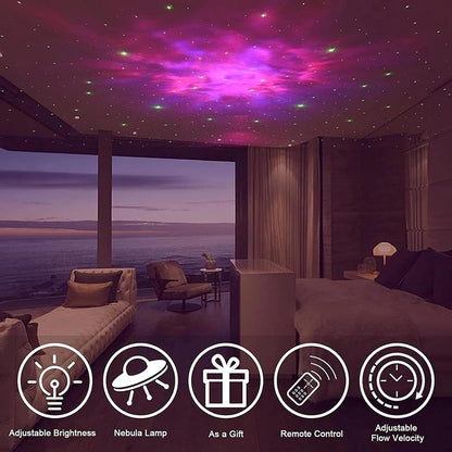 Astronaut Space Projector – Starry Nebula LED Ceiling Lamp with Remote & Timer for Kids Room Decor