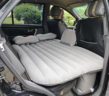 Portable Car Air Mattress for Back Seat – Inflatable Travel Sleeping Bed with Pump & 2 Pillows
