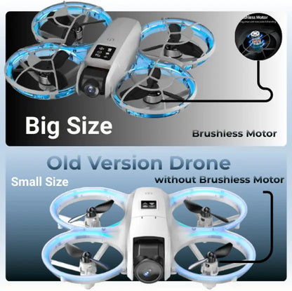 P6 Max Mini 4K Drone with Dual Camera & Brushless Motor – Dual Battery Quadcopter