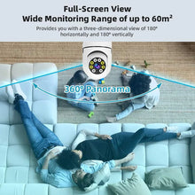 360° Panoramic Wireless WiFi IP CCTV Security Camera – HD Smart Home Surveillance