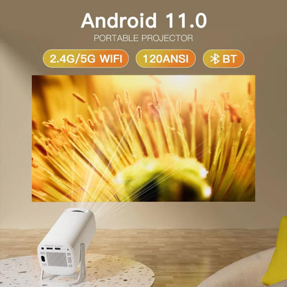 D&T Android 13 Smart LED Projector – Native 1080p Full HD, 8400 Lumens, Built-in Netflix, Prime & Hotstar