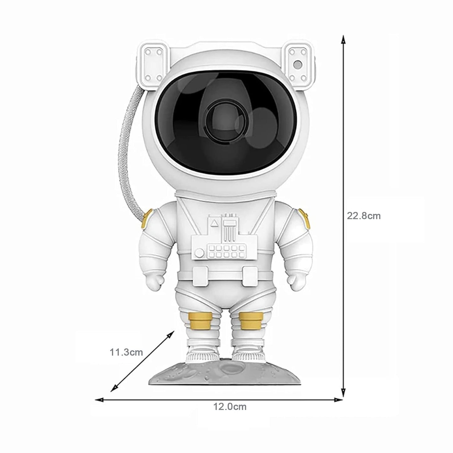 Astronaut Space Projector – Starry Nebula LED Ceiling Lamp with Remote & Timer for Kids Room Decor