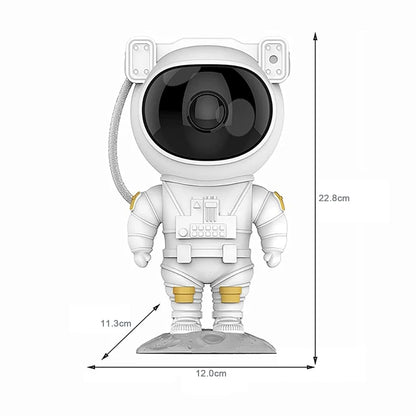 Astronaut Space Projector – Starry Nebula LED Ceiling Lamp with Remote & Timer for Kids Room Decor