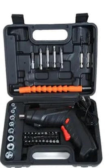 47-in-1 Electric Screwdriver Set | 3.6V Cordless Rechargeable Power Tool with 44 Bits & 3.5N·m Torque for Home & DIY Projects