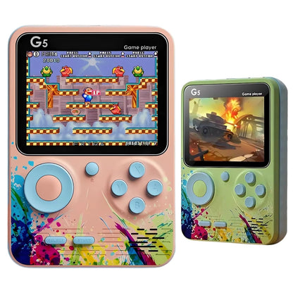 G5 Handheld 500-in-1 Retro Video Game Console – Single Player with TV Output