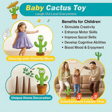 Rechargeable Talking Cactus – Fun, Musical & Educational