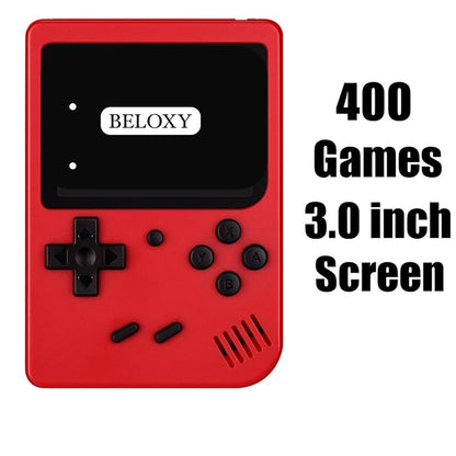 Handheld 400-in-1 Video Game Console for Kids – Rechargeable Game Box with TV Output