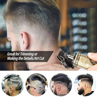 Professional Beard Trimmer for Men – Precision Hair Clipper & Adjustable Blade Shaver for Grooming