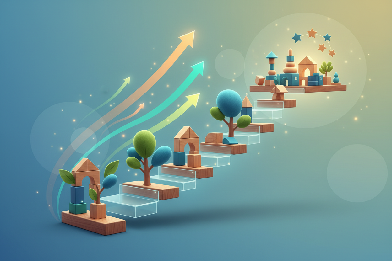 Provide image for About us page in topic "Growth" without text